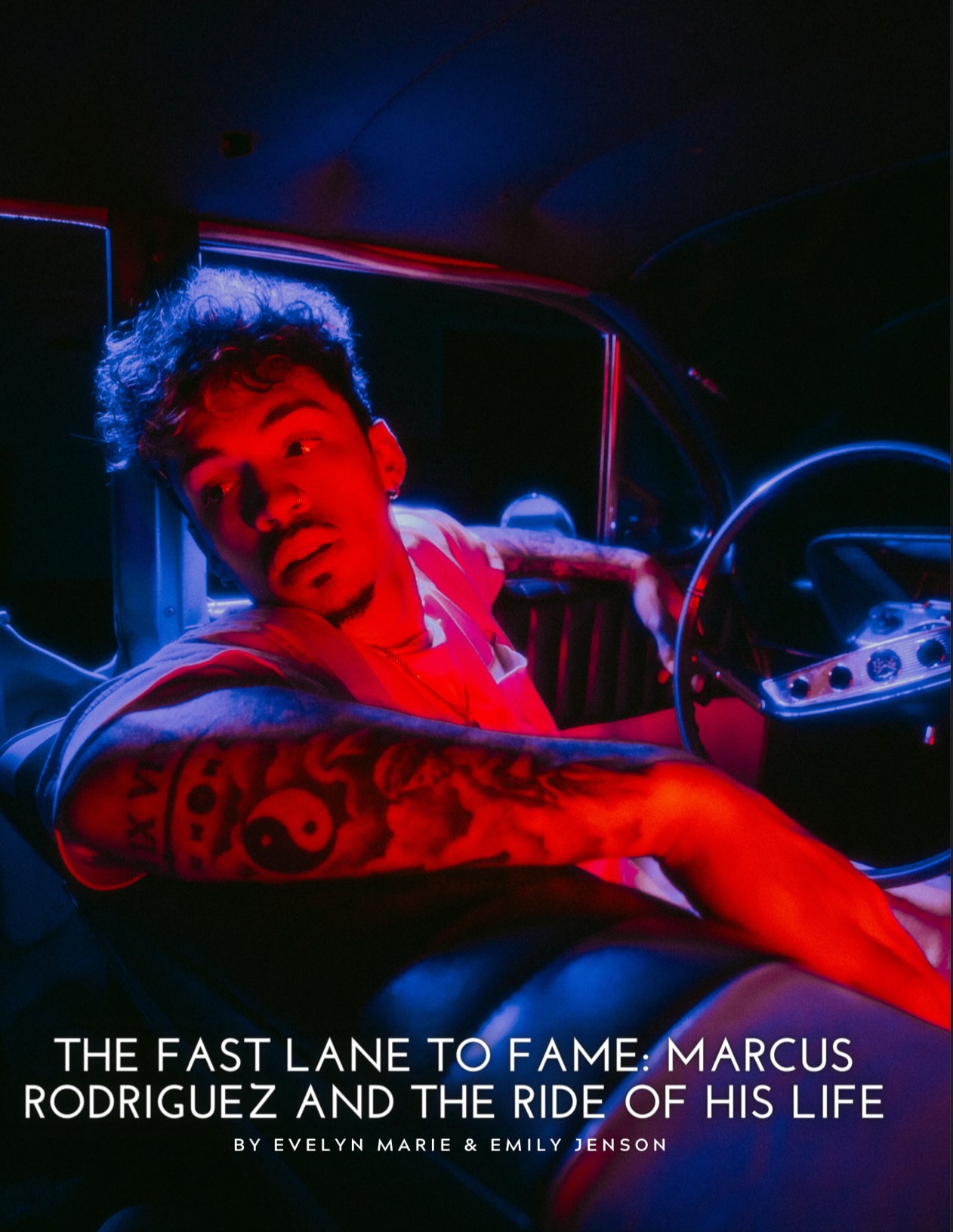 MARCUS RODRIGUEZ SIGNED "THE CHRD" UK MAGAZINE COVER 2025