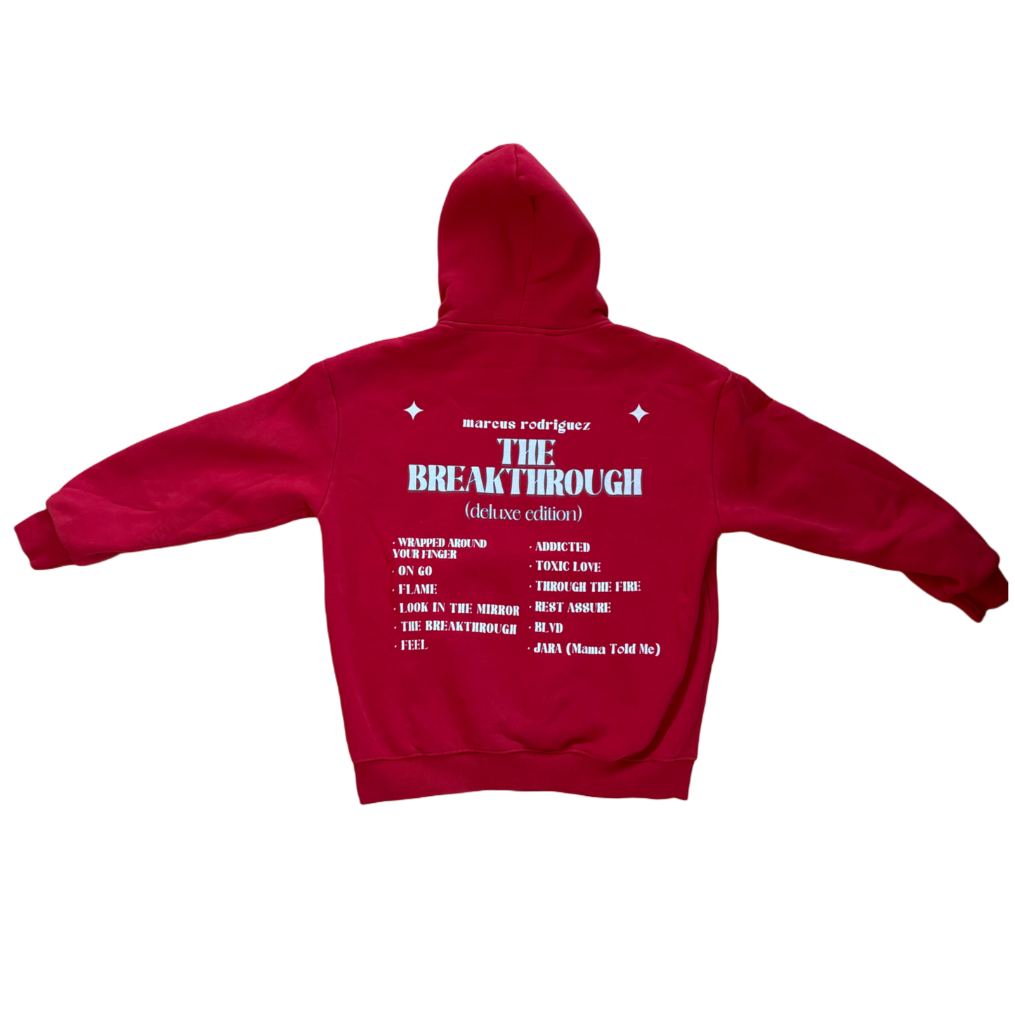 THE BREAKTHROUGH HOODIE "LAVA"